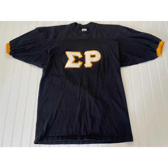 Sigma Rho Reeces Buff #80 American MFG Co T Shirt Vintage? Size Large - Picture 1 of 10